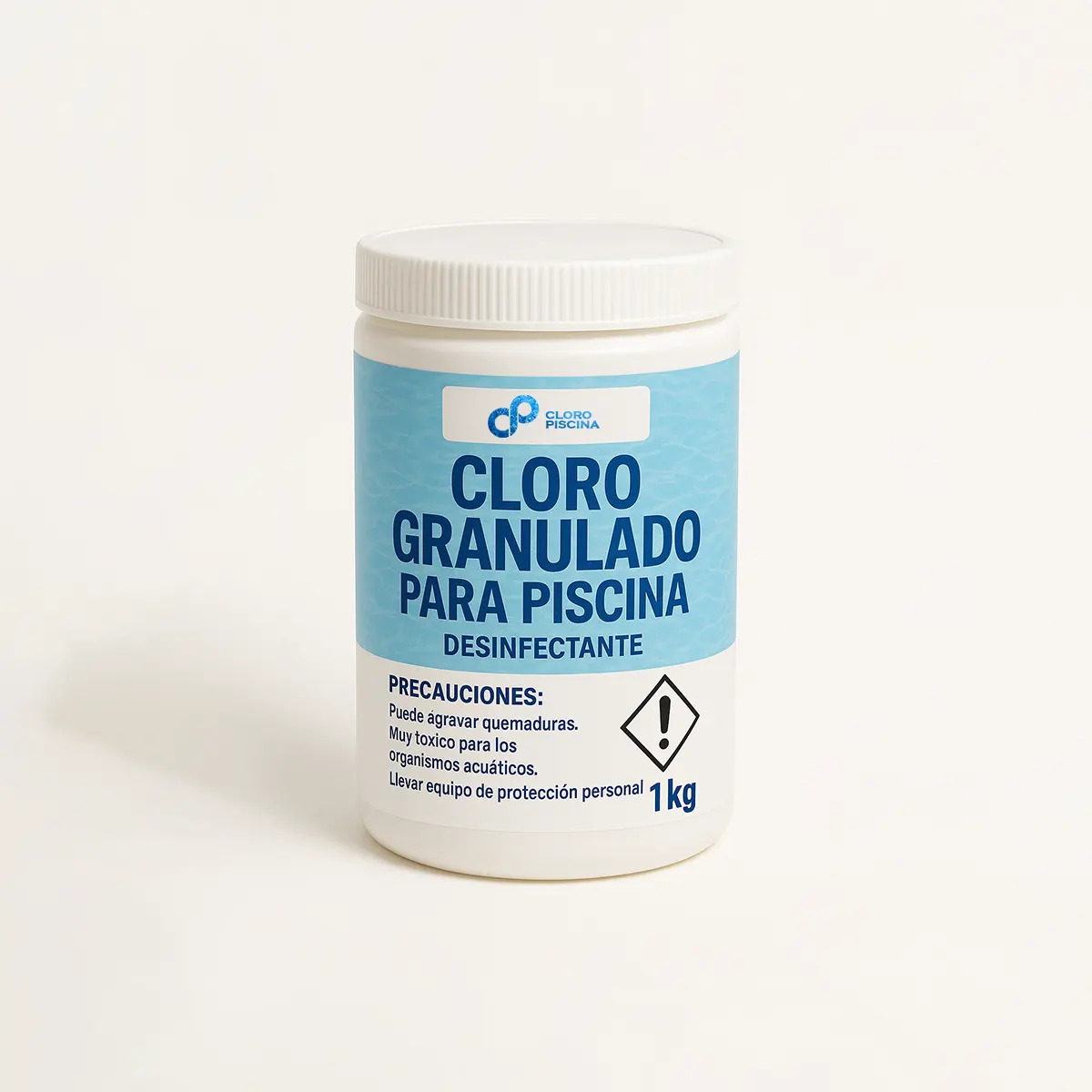 cloro granulado para piscinas 1k
