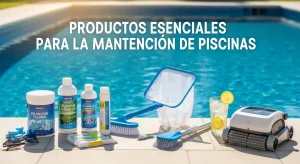 Productos esenciales para mantención de piscinas