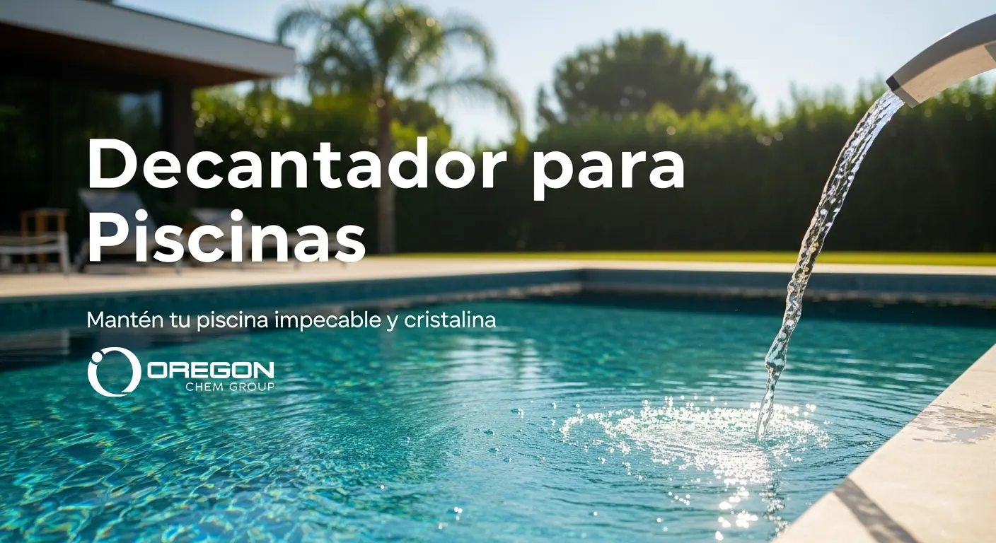 decantador de piscinas